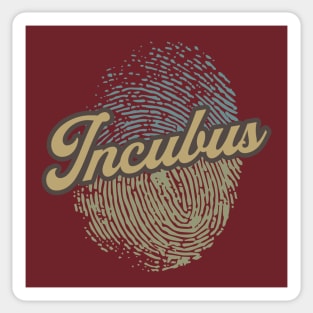 Incubus Fingerprint Sticker